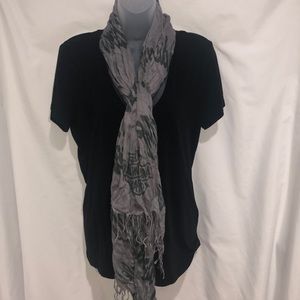 Harley Davidson Gray Scarf
